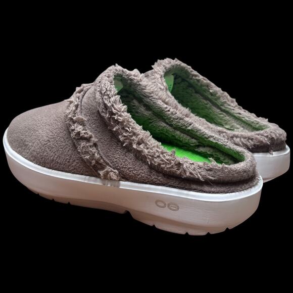 OOFOS OOcoozie Women's Size 9 Low Recovery Chocolate Mule Shoe Slip On Clog - Picture 3 of 13